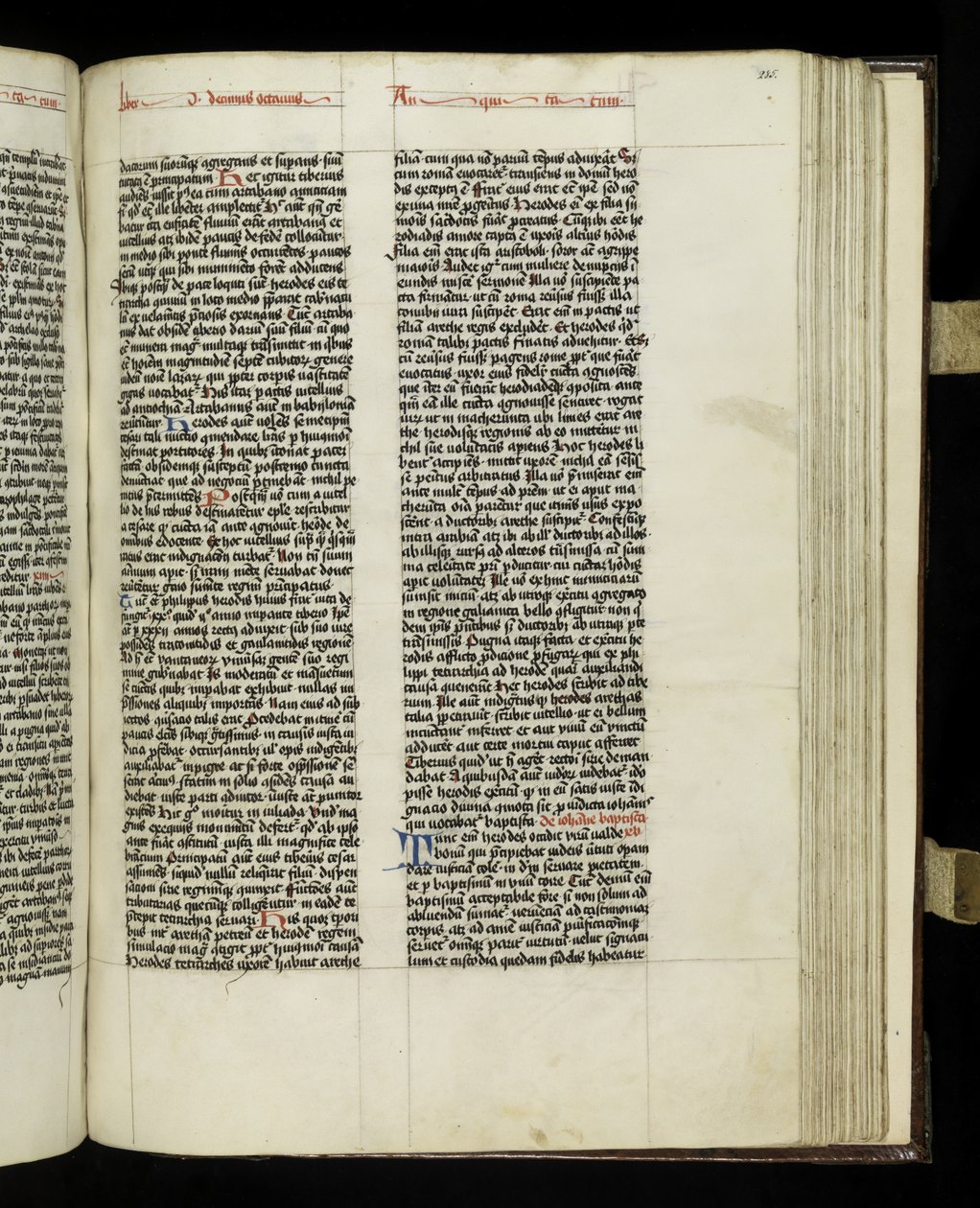 285. oldal Josephus Flavius, Tyniec „Antiquitates Judaice” című művének 18. könyvéből alkotó: Polish School
