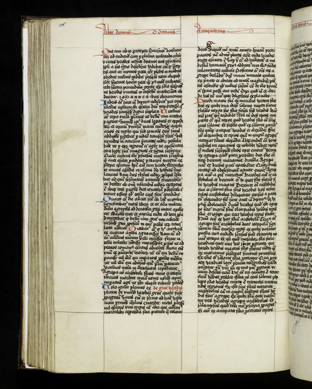 286. oldal Josephus Flavius, Tyniec „Antiquitates Judaice” című művének 18. könyvéből alkotó: Polish School