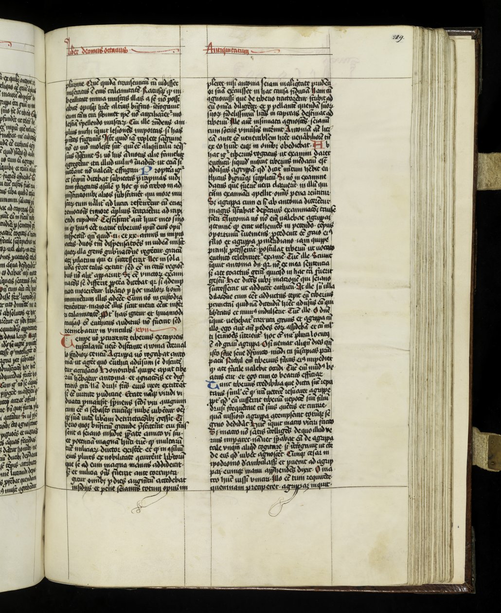 289. oldal Josephus Flavius, Tyniec „Antiquitates Judaice” című művének 18. könyvéből alkotó: Polish School