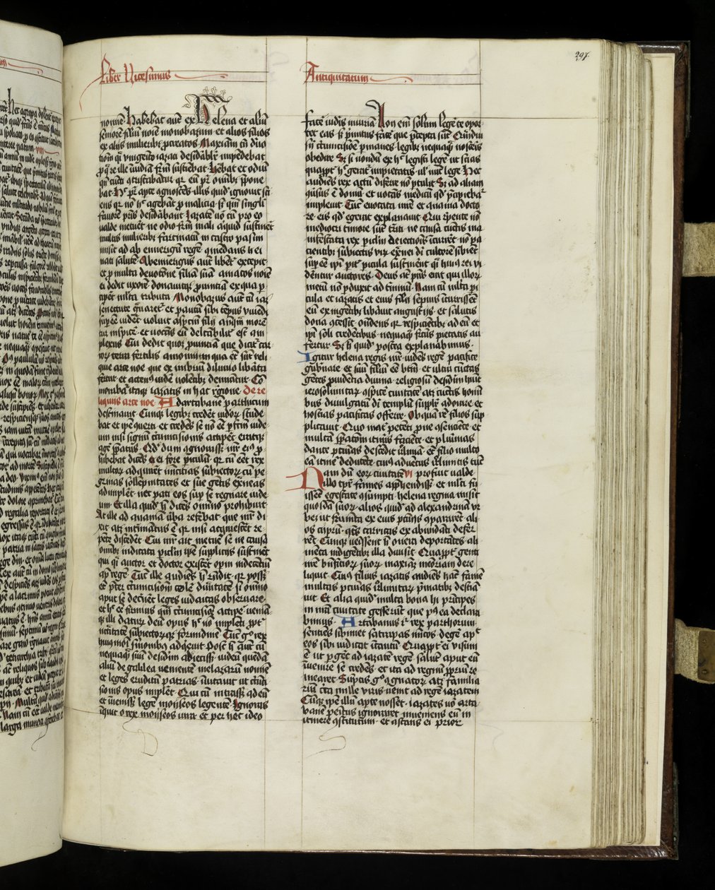 297. oldal Josephus Flavius, Tyniec „Antiquitates Judaice” című művének 20. könyvéből alkotó: Polish School