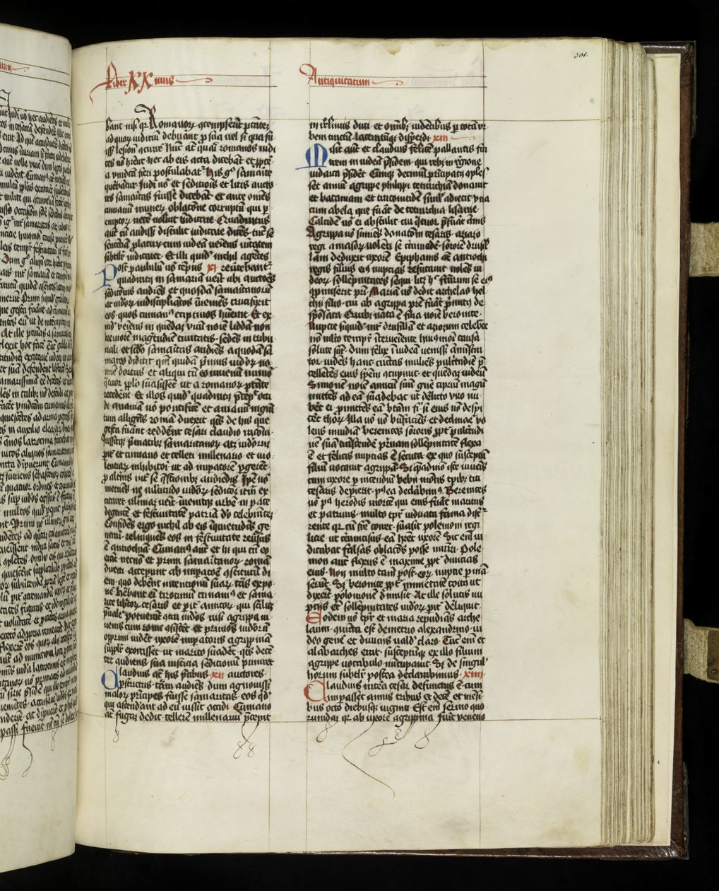 301. oldal Josephus Flavius, Tyniec „Antiquitates Judaice” című művének 20. könyvéből alkotó: Polish School