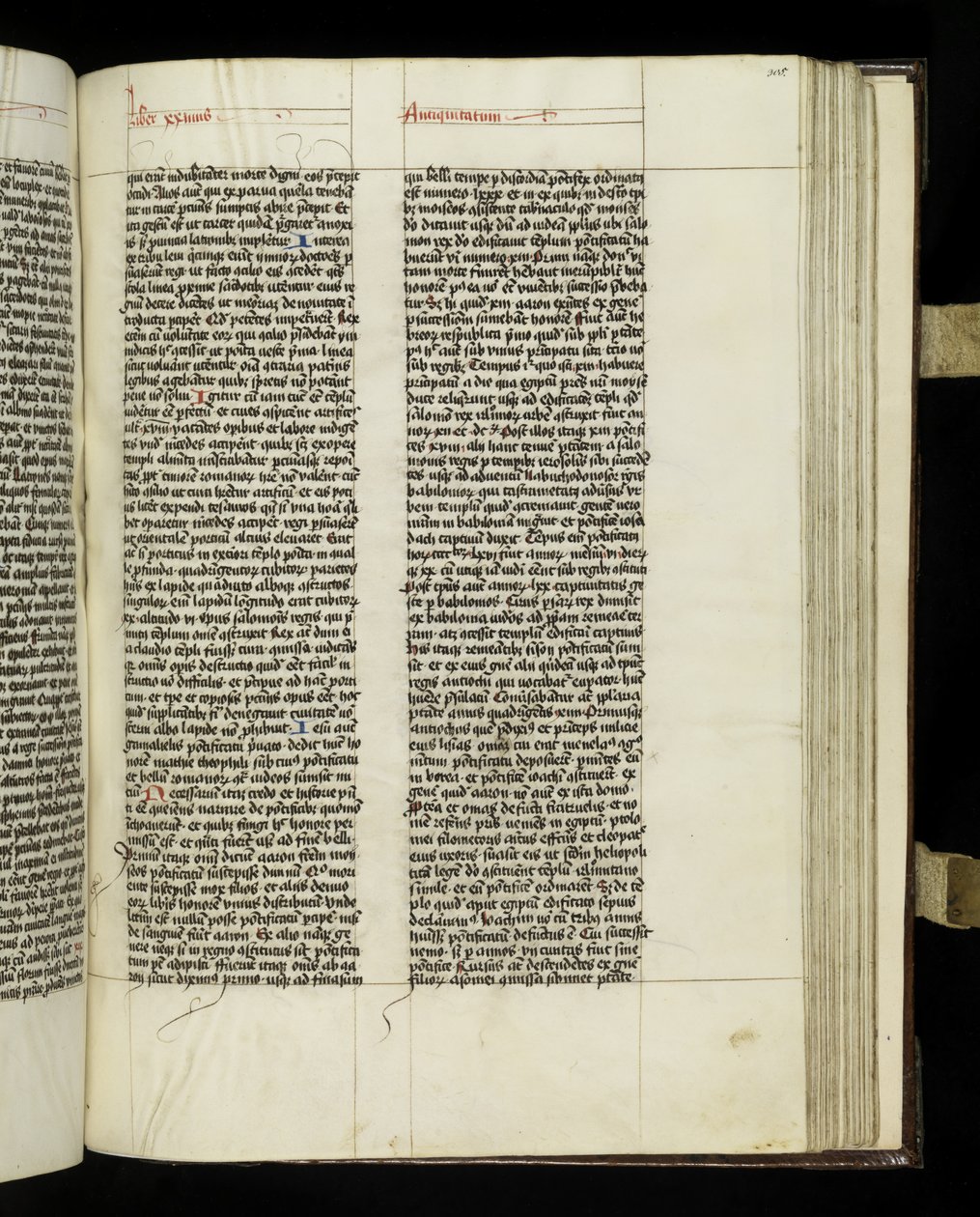 305. oldal Josephus Flavius, Tyniec „Antiquitates Judaice” című művének 20. könyvéből alkotó: Polish School