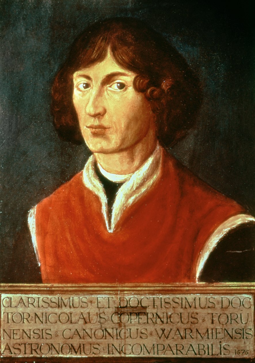 Andrea Nicolaus Kopernikusz (1473-1543) portréja 1575 alkotó: Polish School