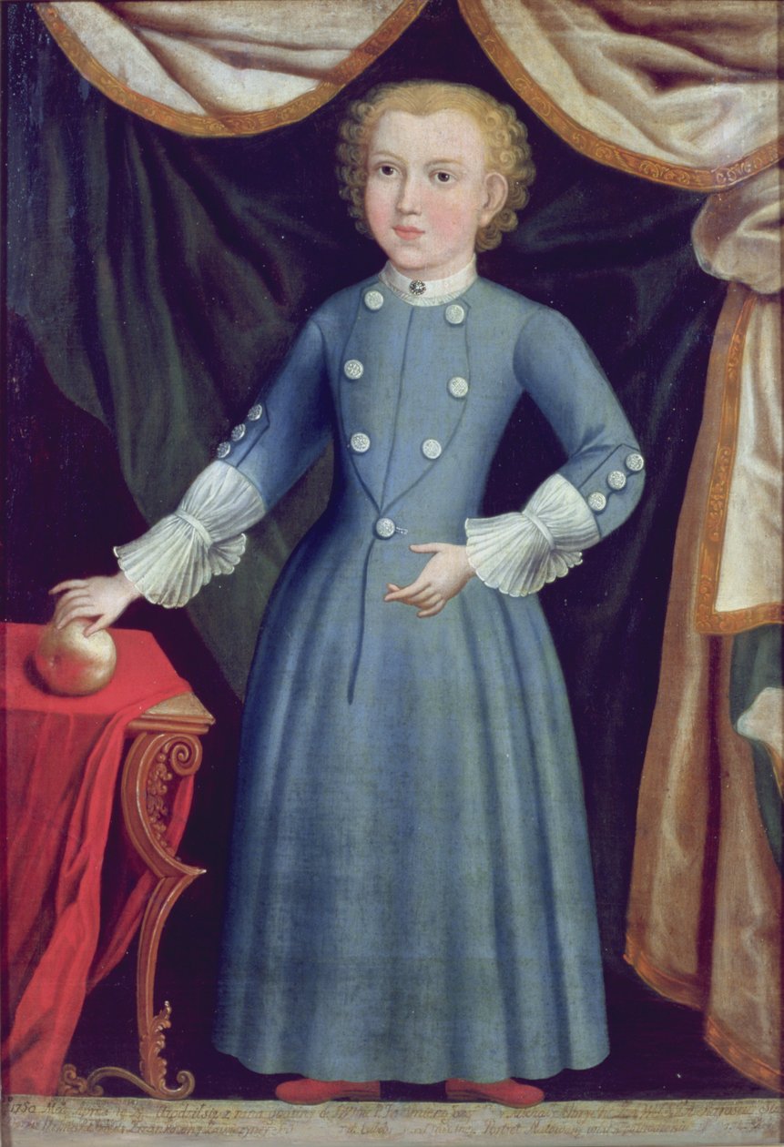 Kizimierz Zawiszna portréja, 1754 alkotó: Polish School