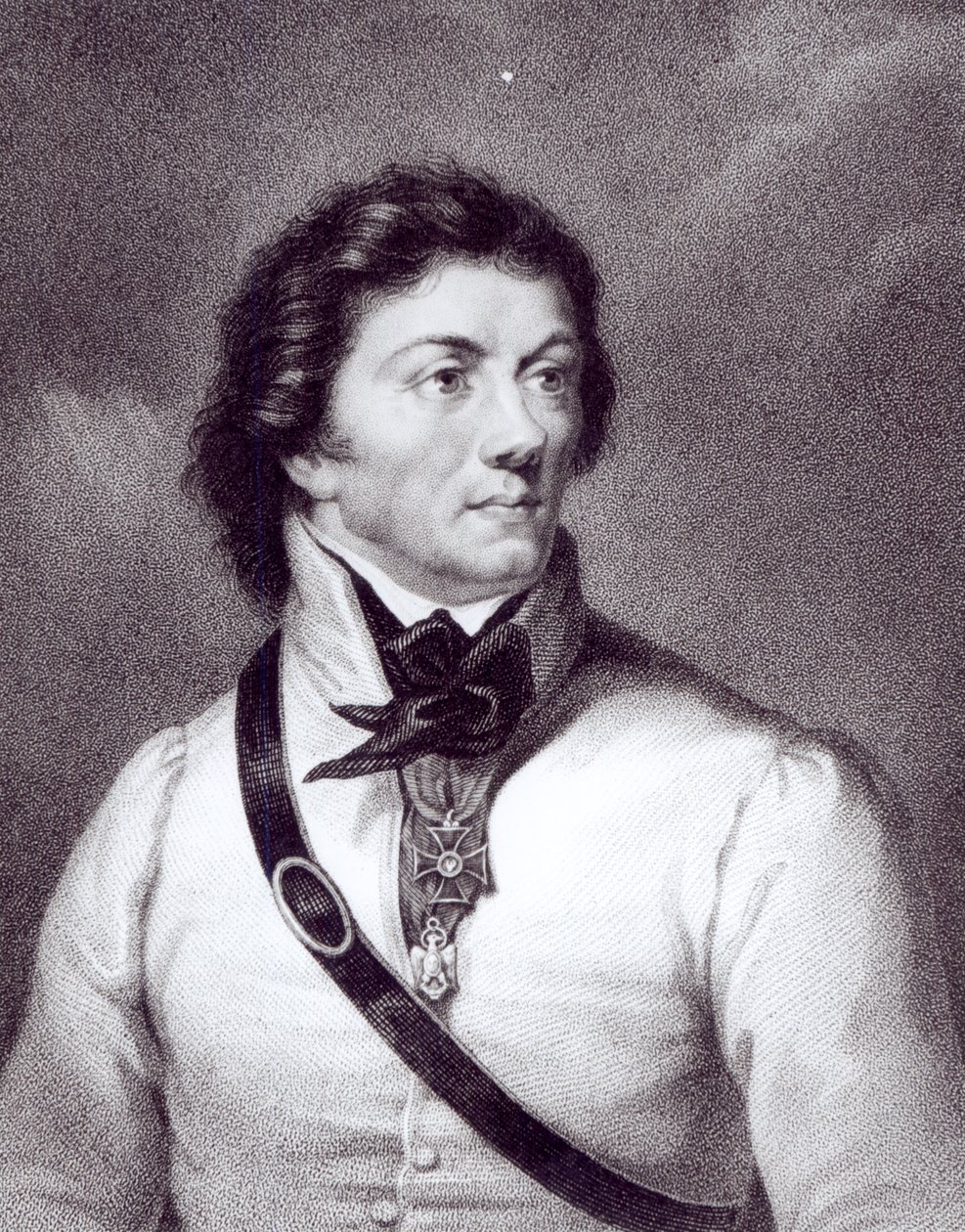 Tadeusz Kosciuszko portréja, William Holl (1807-71) metszete, 1840 körül alkotó: Polish School