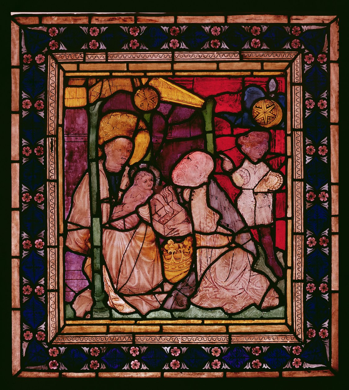 A mágusok imádása, 1430-40 alkotó: Polish School