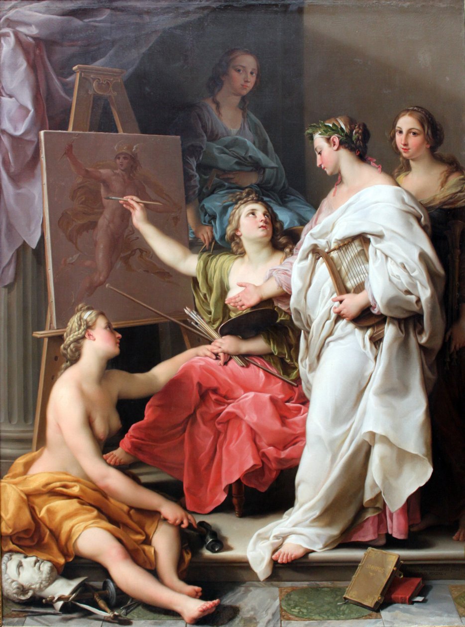 A művészetek allegóriája alkotó: Pompeo Batoni
