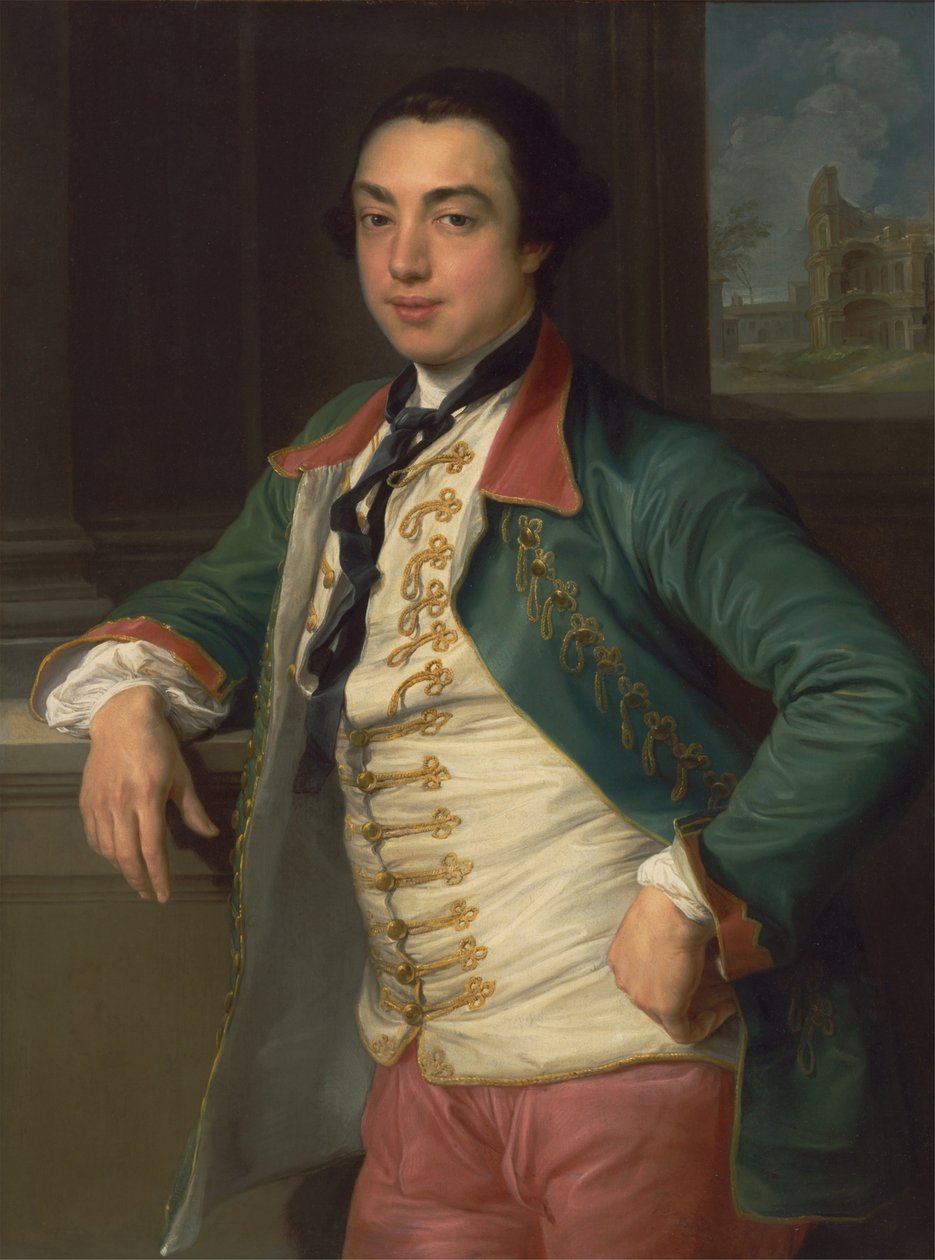 James Caulfeild, 4. Charlemont vikomt, később Charlemont 1. grófja alkotó: Pompeo Batoni