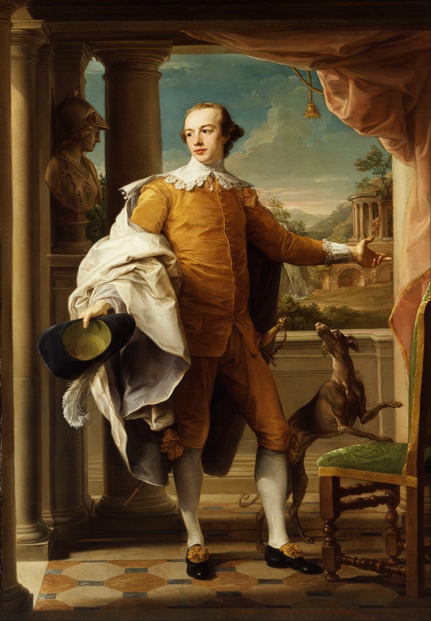 Sir Wyndham Knatchbull-Wyndham portréja alkotó: Pompeo Batoni