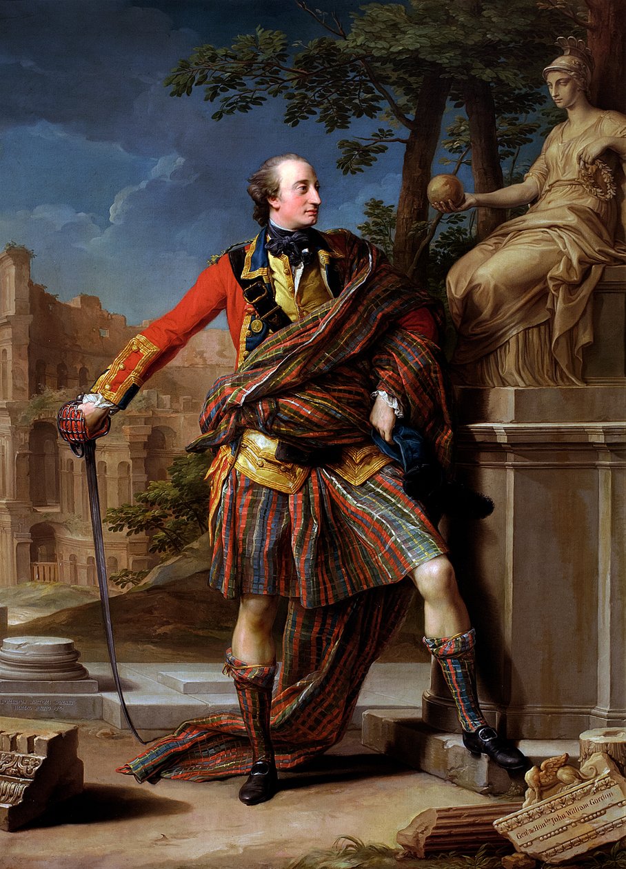 William Gordon tábornok, Fyvie, 1766 (1736-1816) alkotó: Pompeo Girolamo Batoni