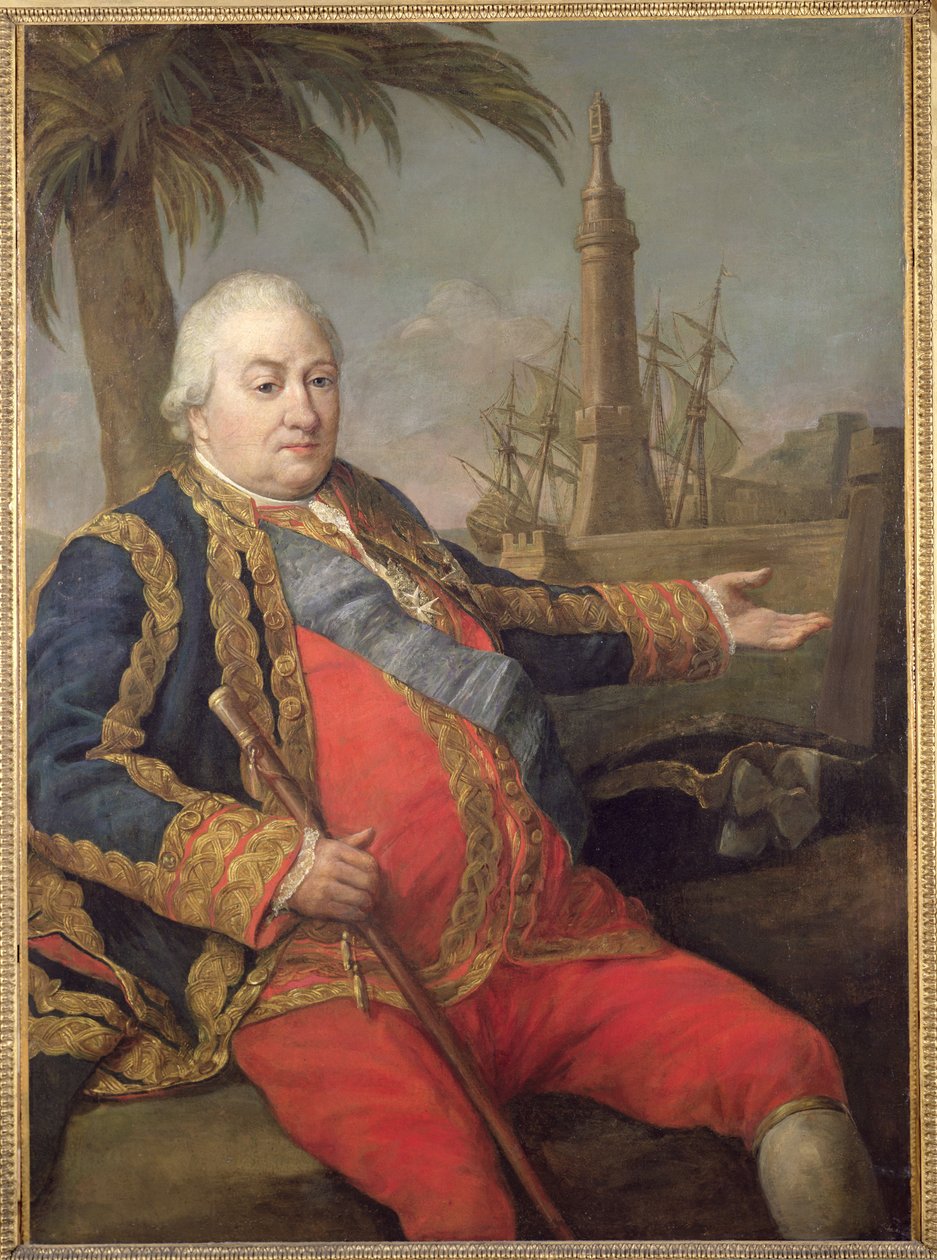 Pierre de Suffren-Saint-Tropez (1729-88) Franciaország admirálisa alkotó: Pompeo Girolamo Batoni