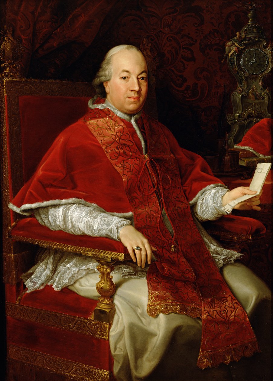 Pius pápa (1717-99) 1775-76 körül alkotó: Pompeo Girolamo Batoni