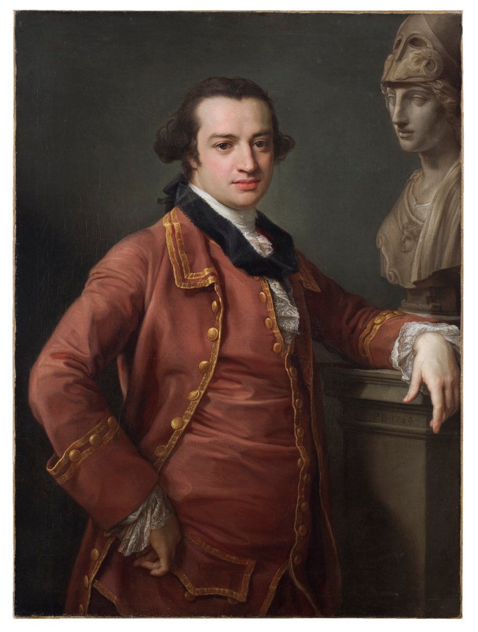 John Monck portréja, 1764 alkotó: Pompeo Girolamo Batoni