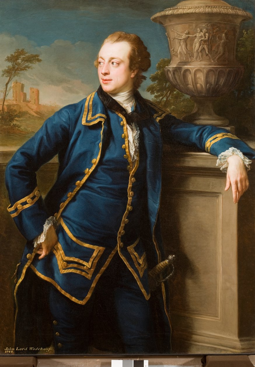 John Wodehouse portréja, 1764 alkotó: Pompeo Girolamo Batoni