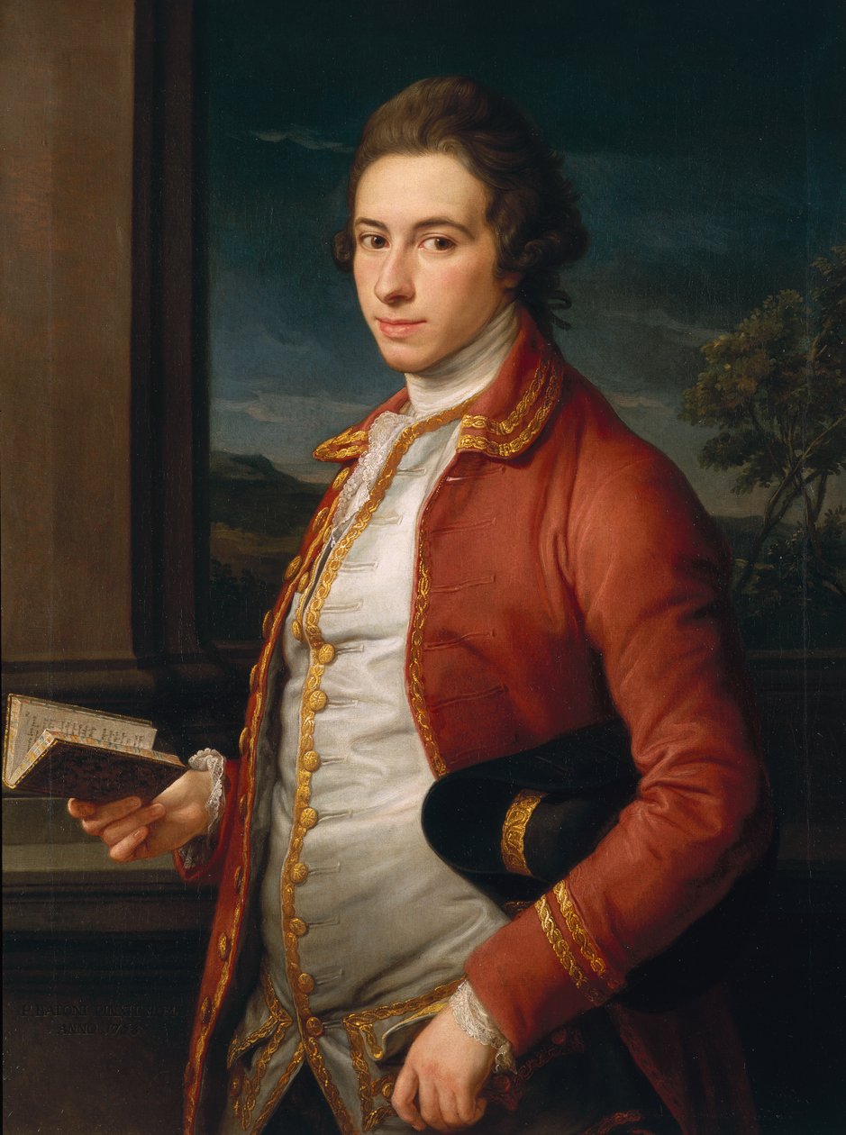 Sir William FitzHerbert (1748-91), III. György király úriembere, 1768 alkotó: Pompeo Girolamo Batoni