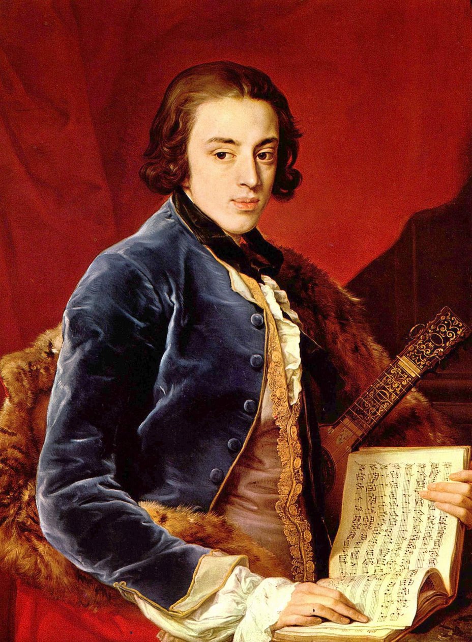 Német: Monthermer János márki portréja alkotó: Pompeo Batoni