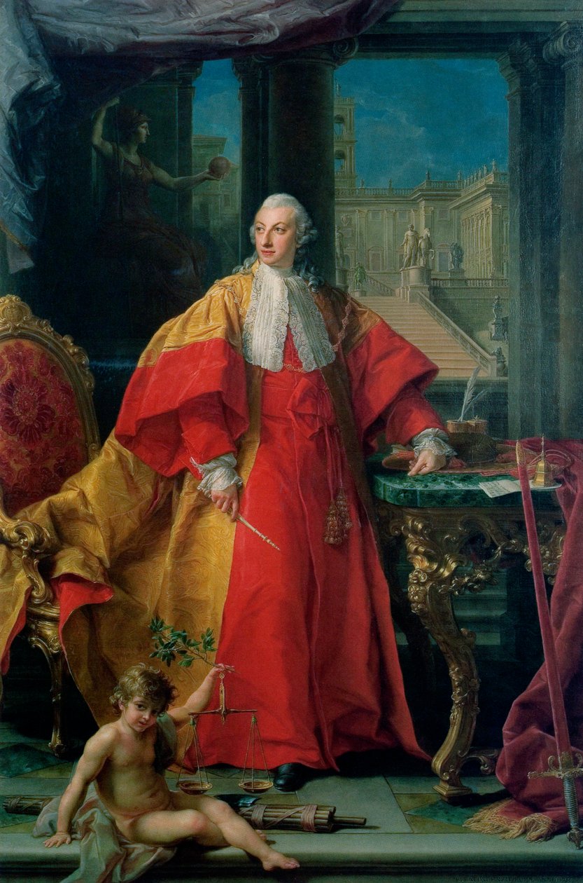 Abbondio Rezzonico portréja alkotó: Pompeo Batoni