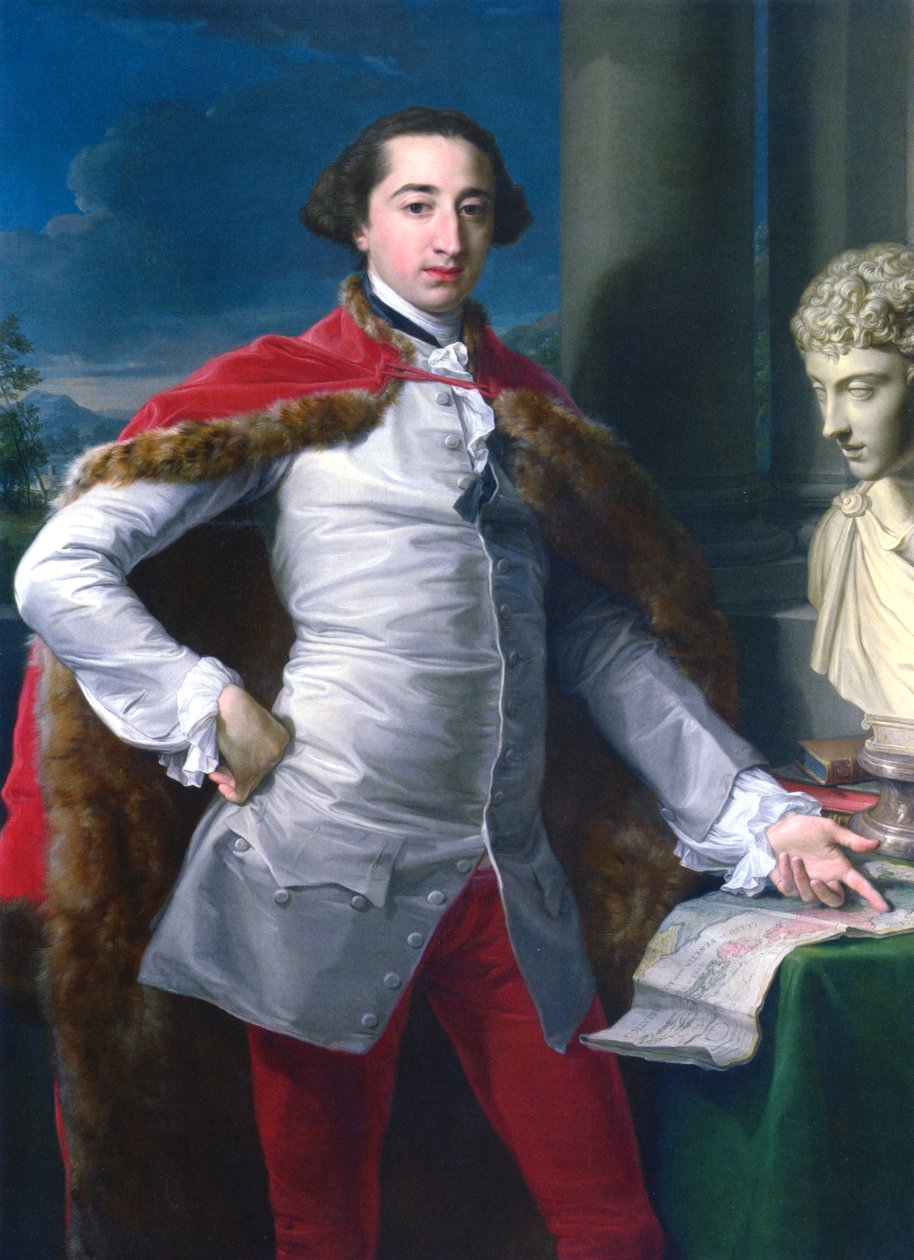 Richard Milles portréja (1735-1820) alkotó: Pompeo Batoni