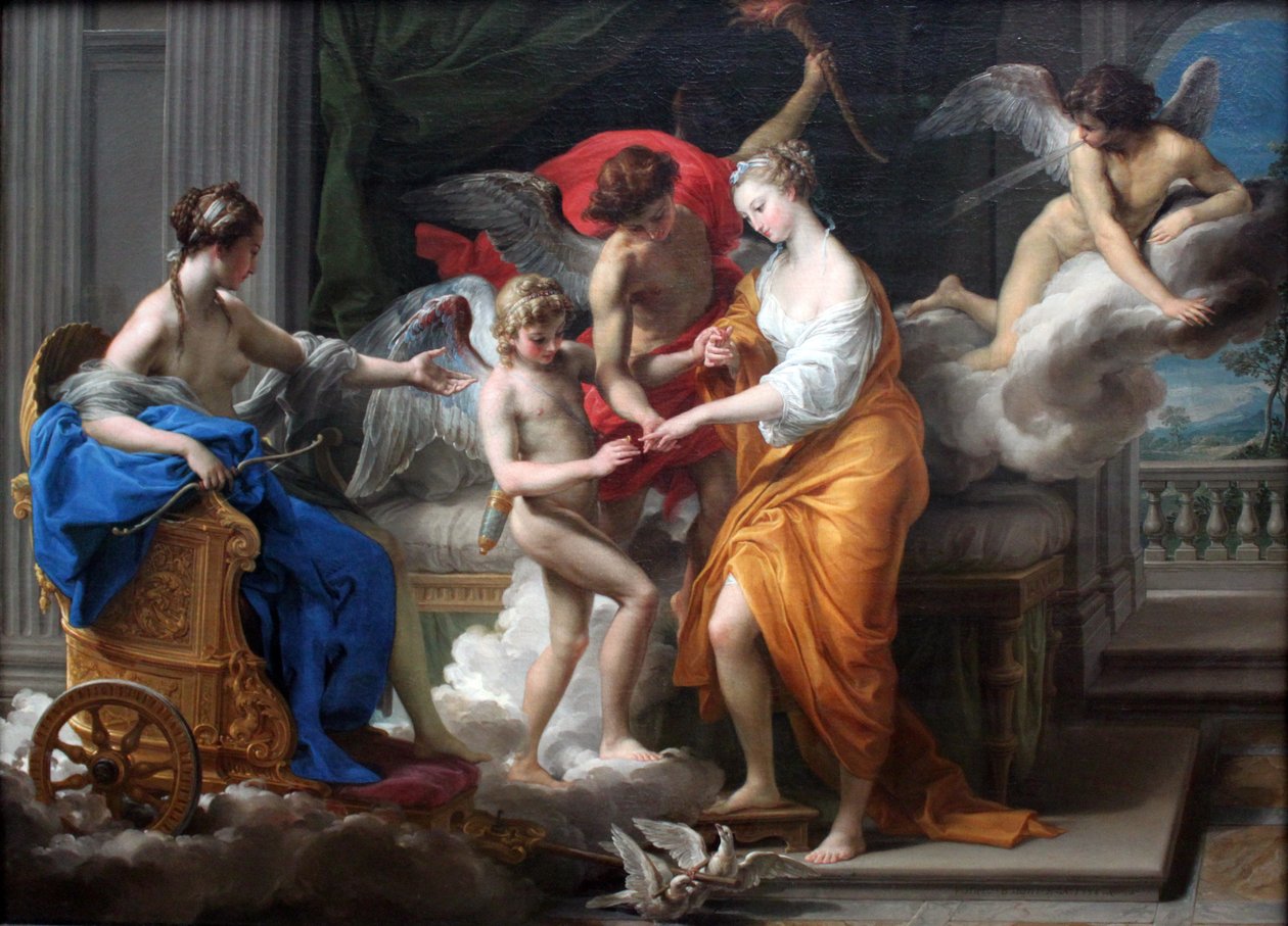Ámor és Psyche házassága alkotó: Pompeo Batoni