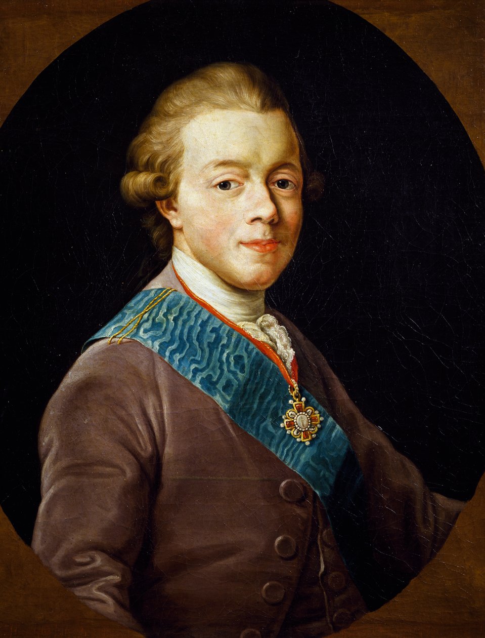 I. Pál orosz portréi (Szentpétervár alkotó: Pompeo Girolamo (workshop) Batoni