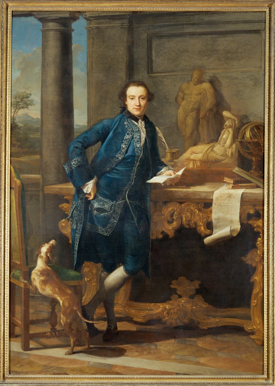 Charles John Crowle, műkedvelő ... alkotó: Pompeo Girolamo Batoni