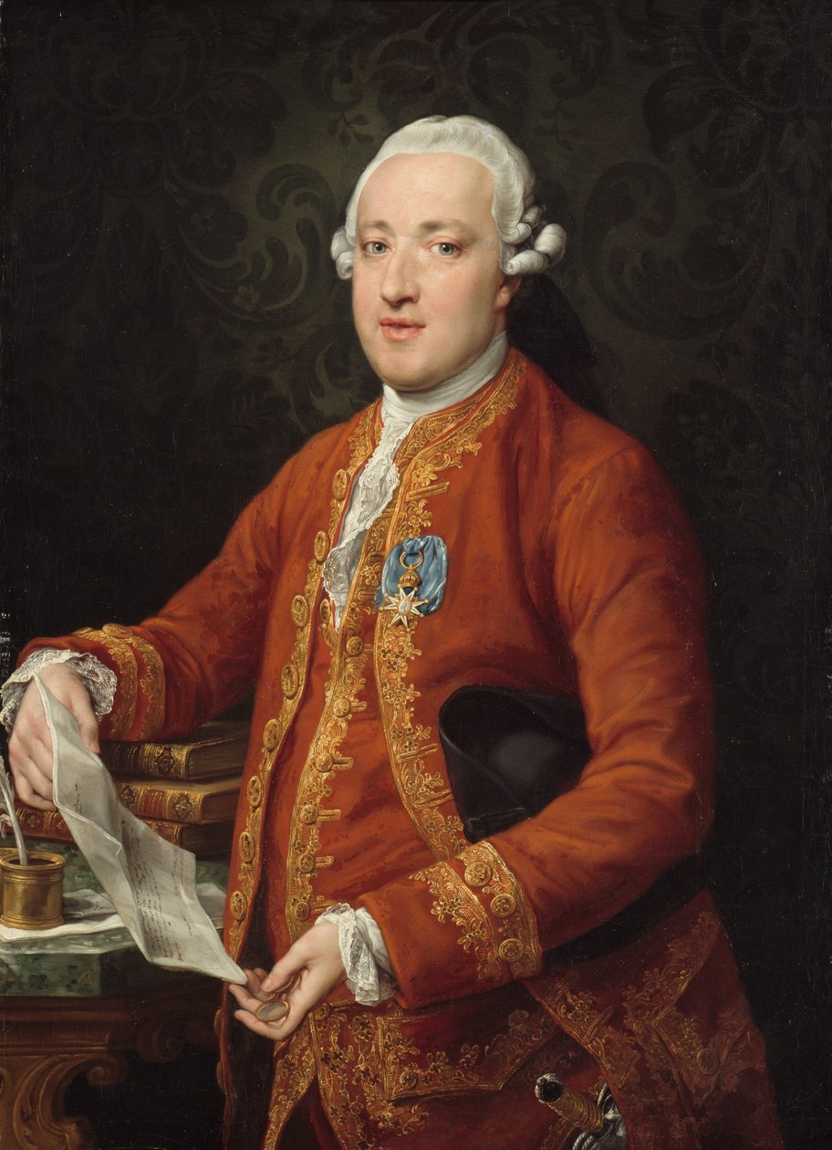 Don José Moñino y Redondo, Floridablanca grófja alkotó: Pompeo Girolamo Batoni