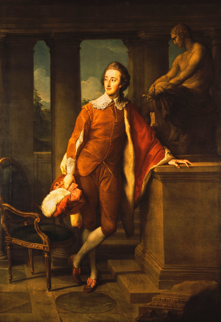 Anthony Ashley-Cooper, Shaftesbury 5. grófja portréja alkotó: Pompeo Girolamo Batoni