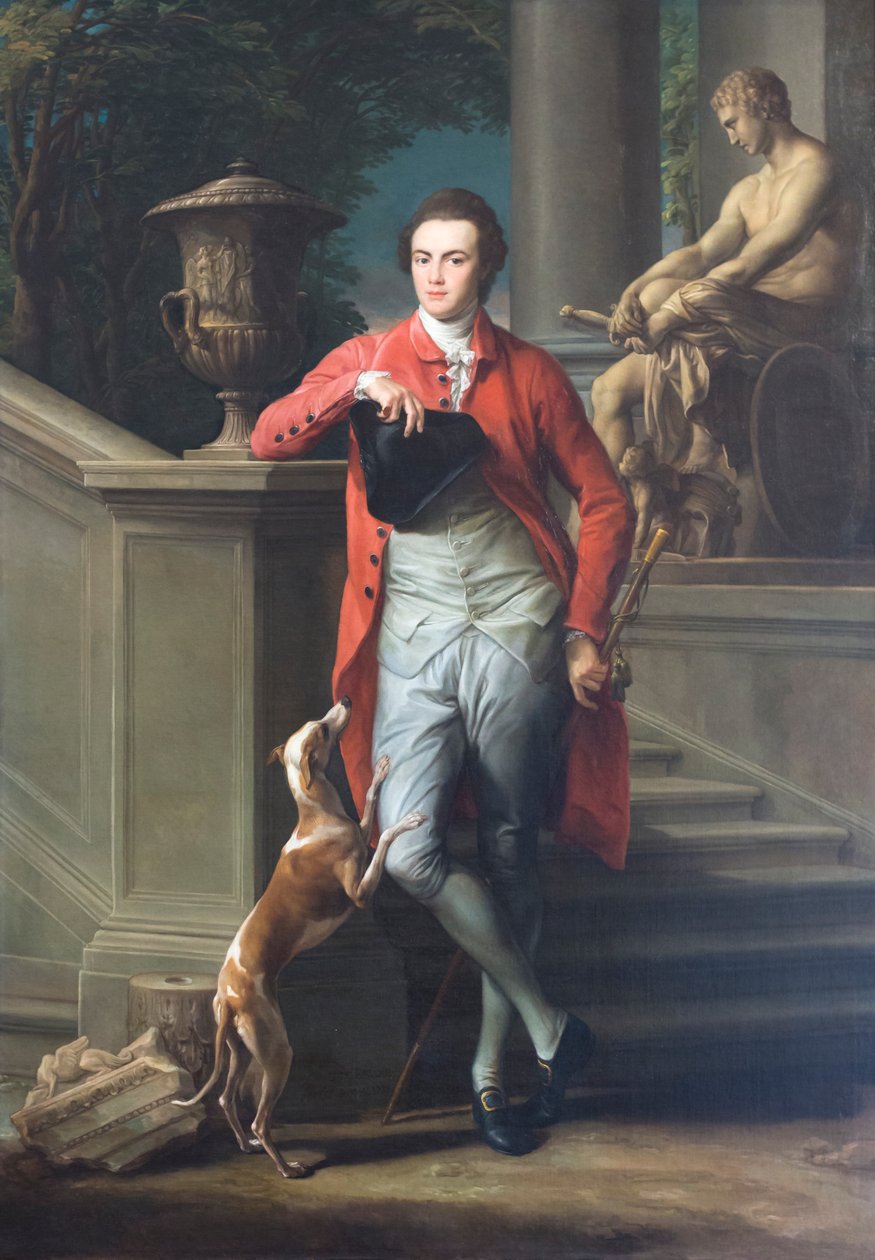 Henry Peirce portréja alkotó: Pompeo Girolamo Batoni