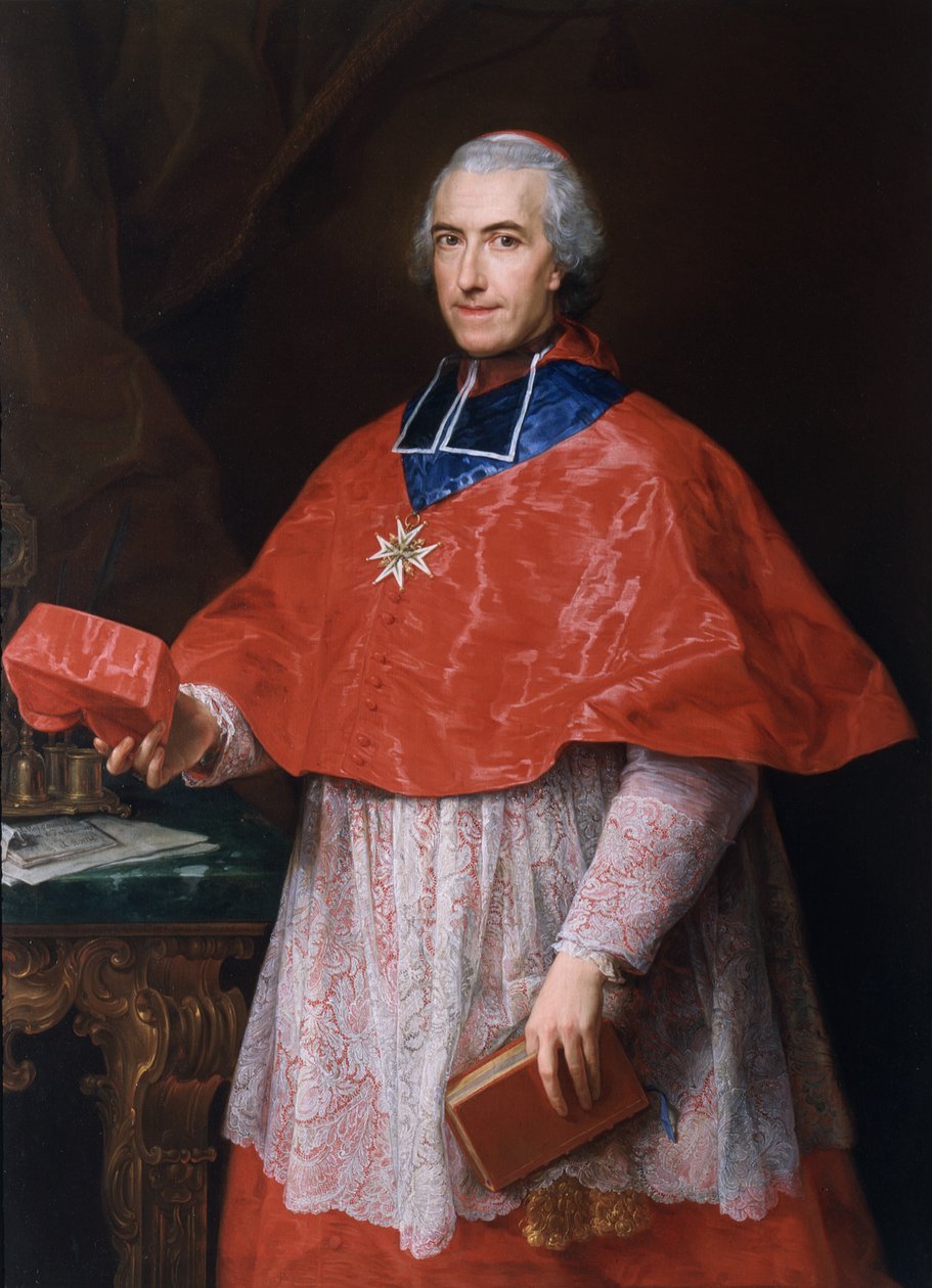 Jean-François-Joseph Rochechouart portréja alkotó: Pompeo Girolamo Batoni
