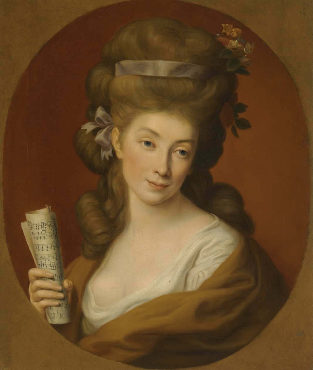 Izabela Elzbieta Potocka hercegnő portréja, született Lubomirska 1736-1816 alkotó: Pompeo Girolamo Batoni