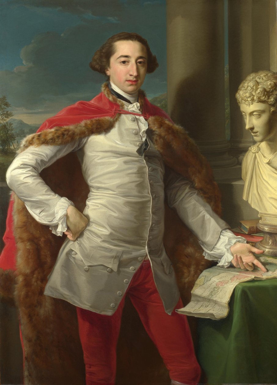 Richard Milles nackingtoni portréja, 1760-as évek alkotó: Pompeo Girolamo Batoni