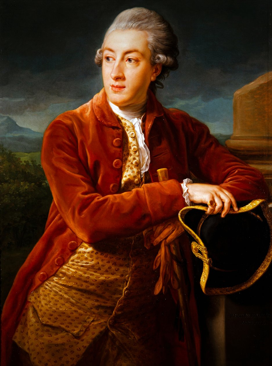 John Smith portréja alkotó: Pompeo Girolamo Batoni