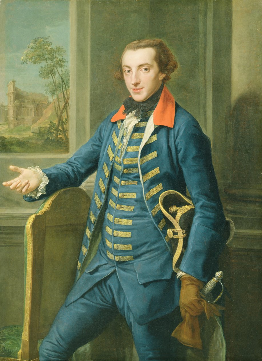 William Weddell (1736-92) 1765 körül (olaj, vászon) alkotó: Pompeo Girolamo Batoni