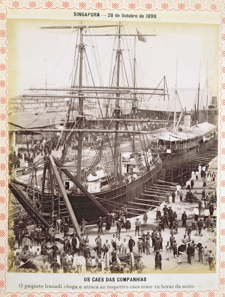 Szingapúr, 1890. október 28 alkotó: Portuguese Photographer