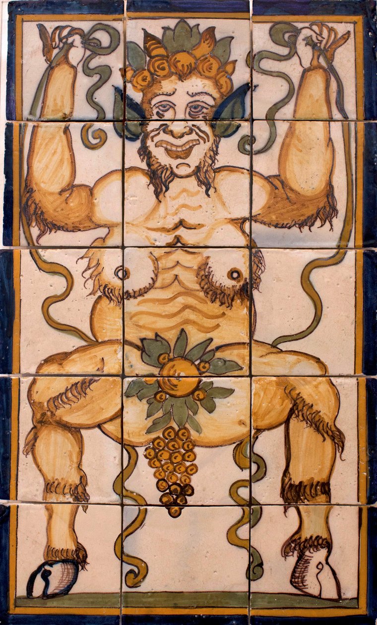 Bacchus - Cseréppanel Bacchus, portugál gyár alkotó: Portuguese School