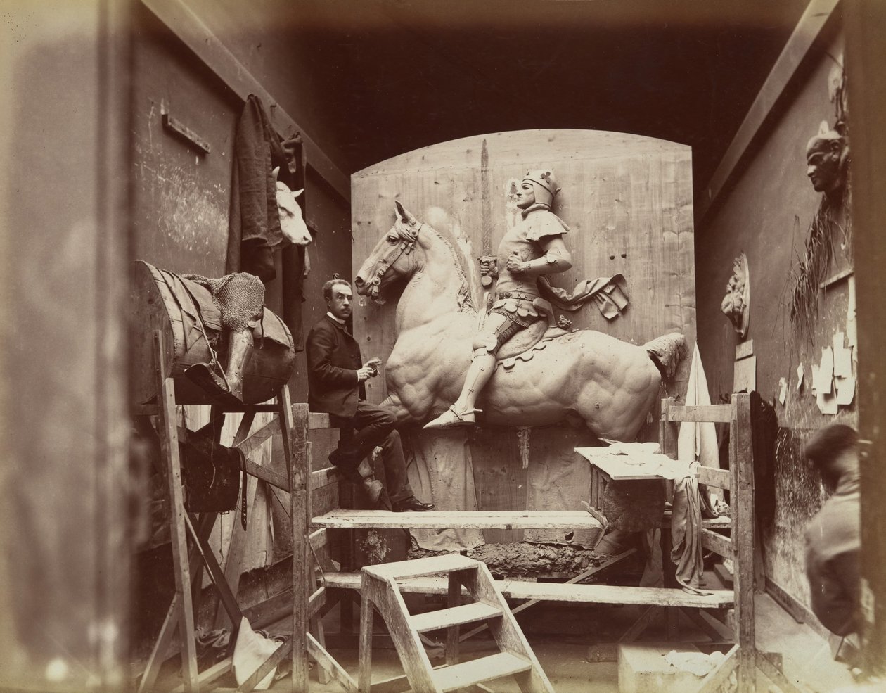 [Emmanuel Frémiet], 1880-90-es évek. alkotó: Possibly by Edmond Bénard