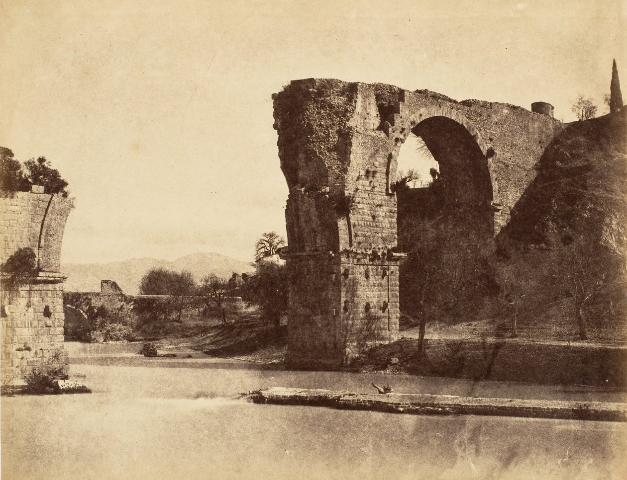 Augustus hídja Naniban, 1853-56. alkotó: Possibly by Jane Martha St. John.