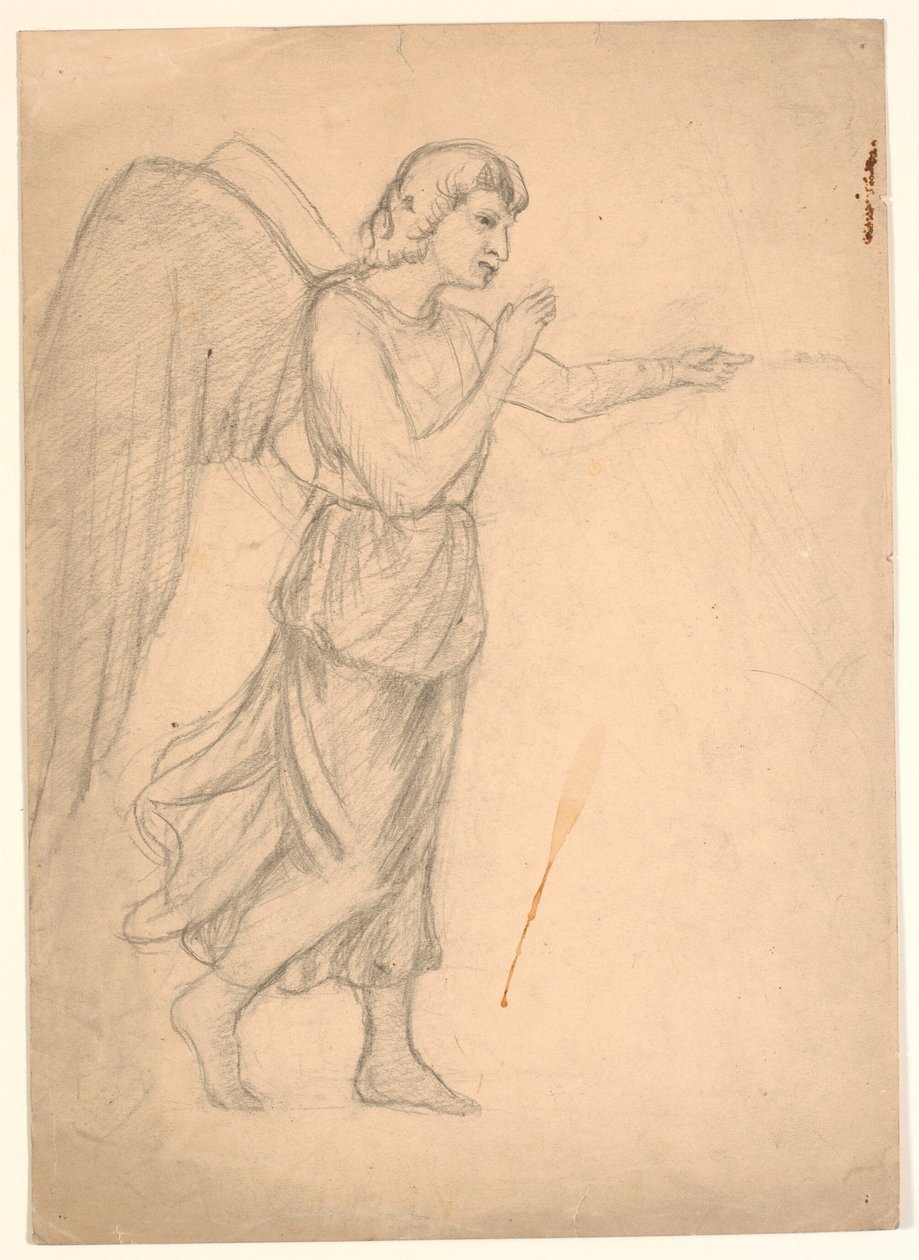 Sétáló angyal alkotó: Poul S. Christiansen