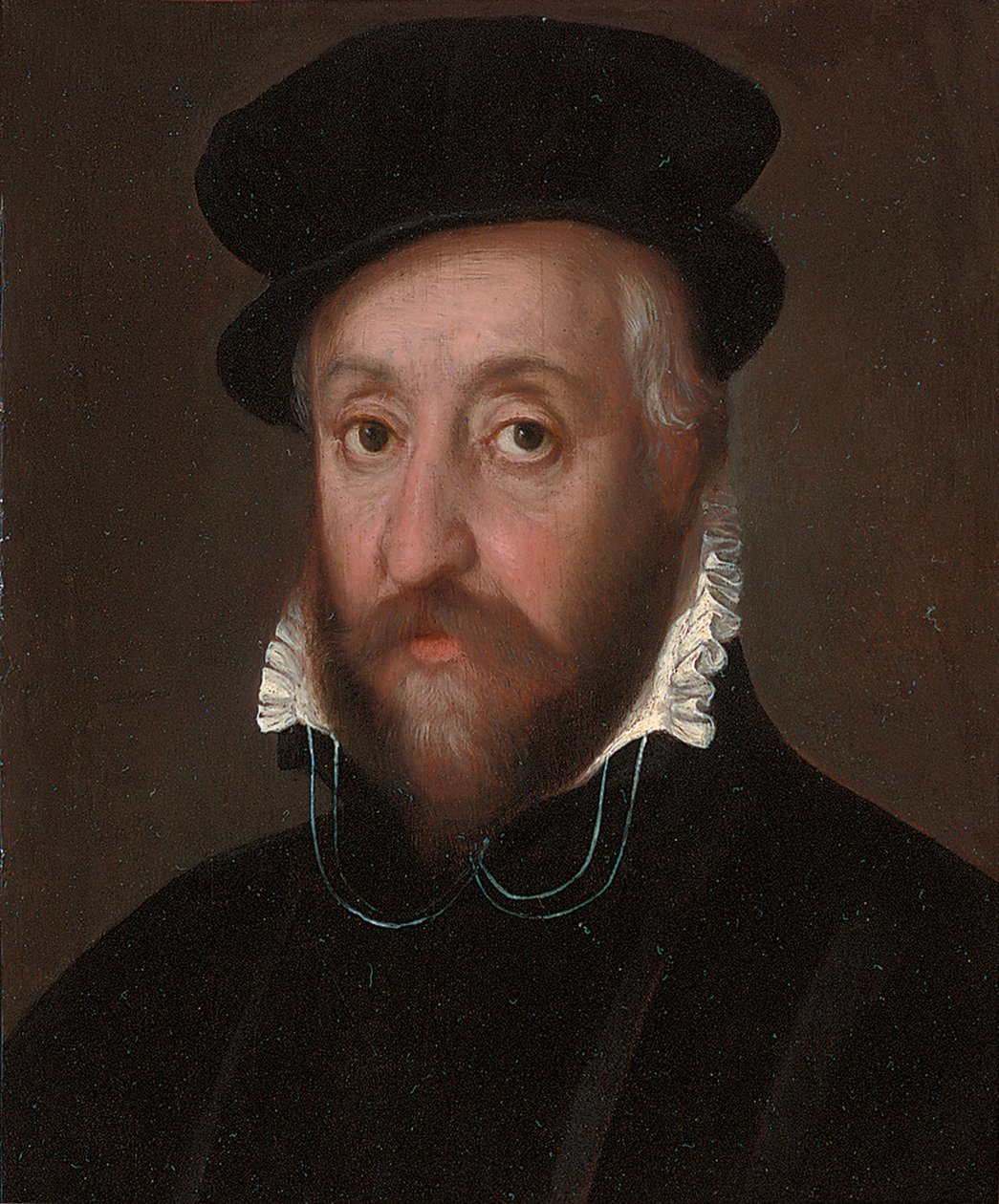 Egy hagyományosan Herzog von Albaként azonosított úriember portréja, Prága, 1600 körül alkotó: Prague School