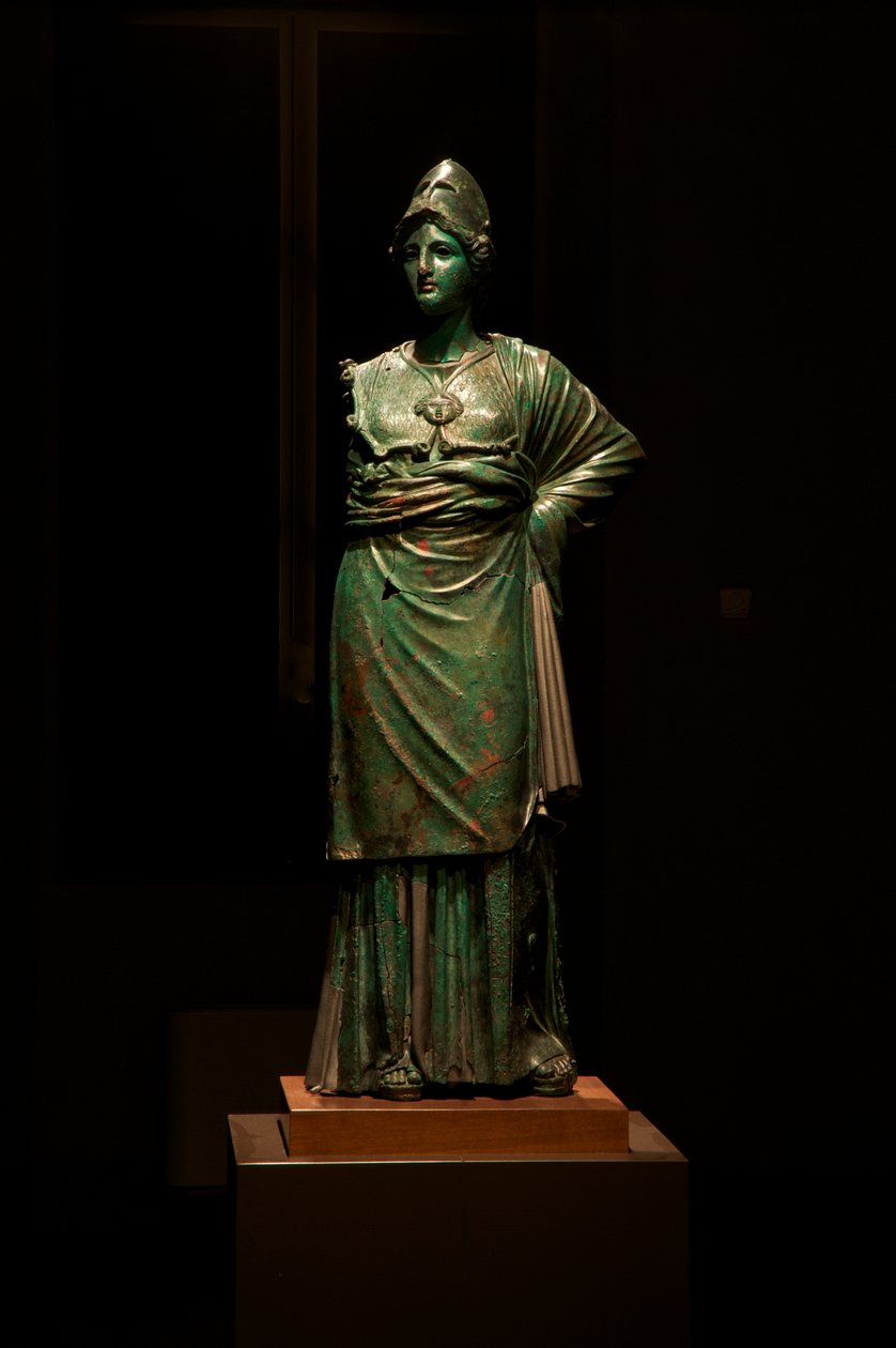 Minerva of Arezzo (bronz) alkotó: Praxiteles
