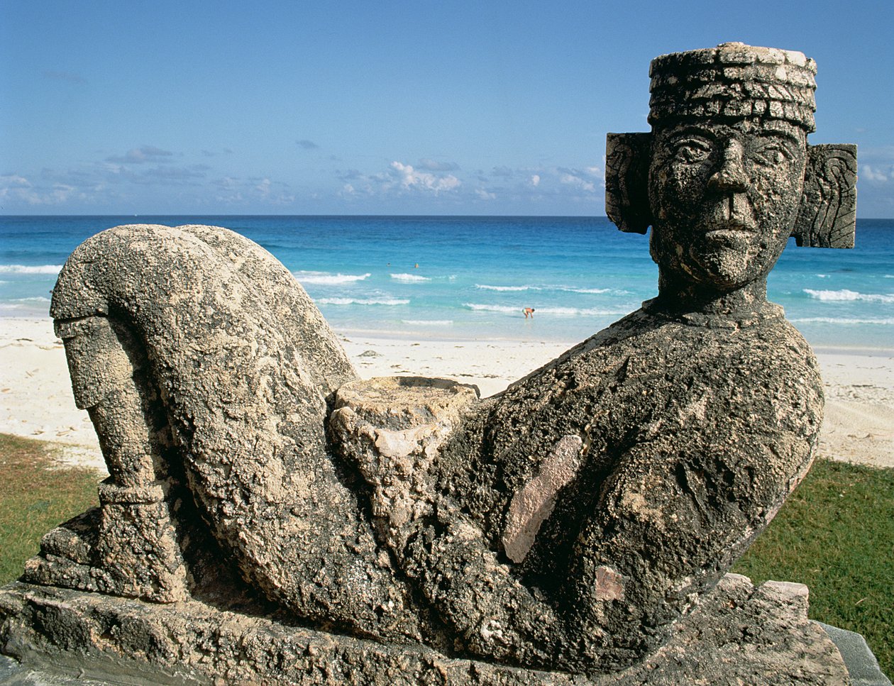 Chacmool alkotó: Pre Columbian
