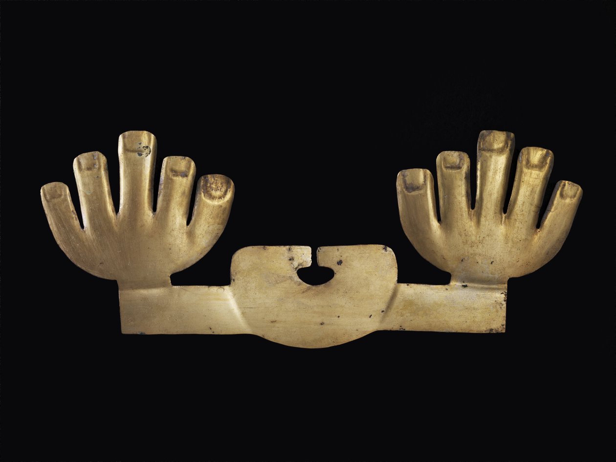 Orr-dísz kezekkel, esetleg Moche alkotó: Pre Columbian Pre Columbian