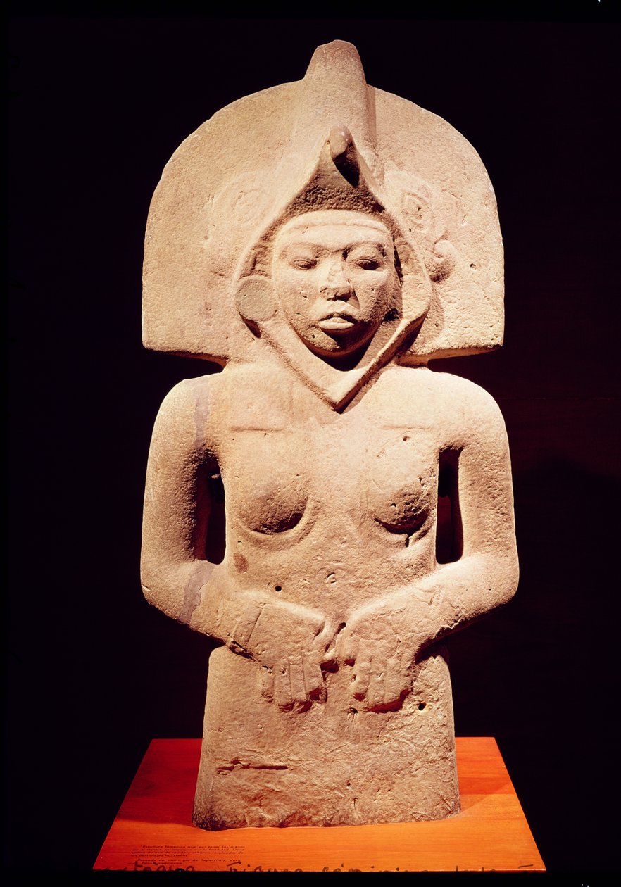 Női termékenységi figura, Huaztec alkotó: Pre Columbian