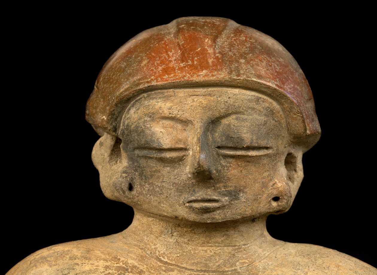 Kolumbusz előtti szobor / Chorrera art (terrakotta) alkotó: Precolombian Precolombian