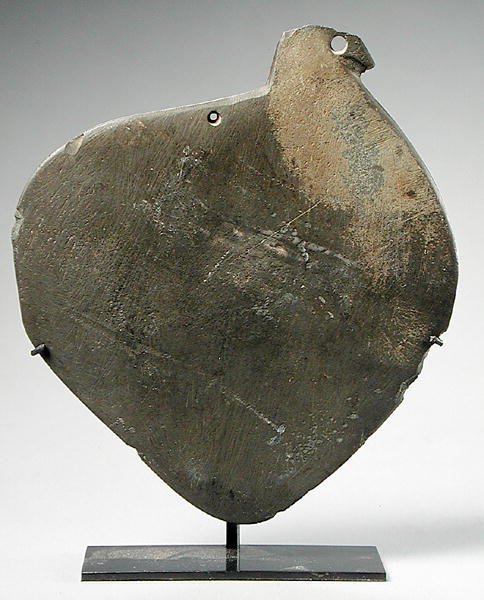 Madárfejű paletta, esetleg gyöngytyúk, Naqada II. időszak, ie 3500-3100 körül (zöld pala) alkotó: Predynastic Period Egyptian