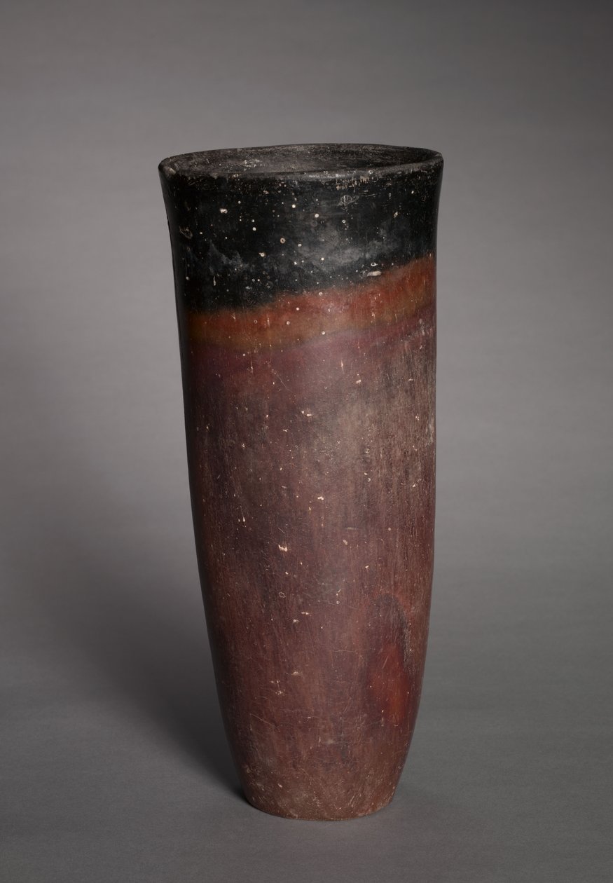 Fekete tetejű főzőpohár, Kr.e. 4000-3500 körül alkotó: Predynastic Period Egyptian