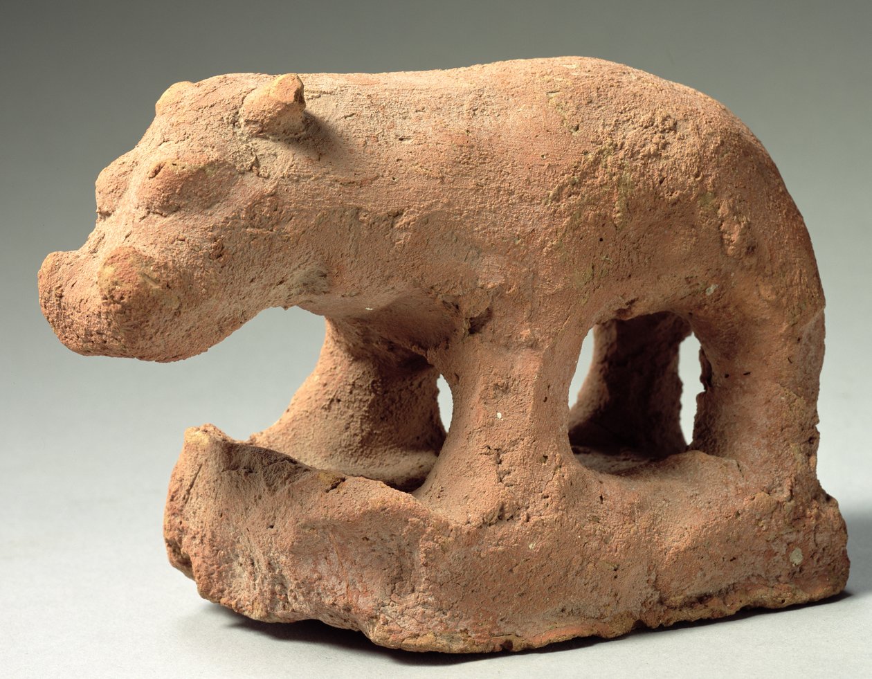 Víziló, Kr. e. 4. évezred (égetett agyag) alkotó: Predynastic Period Egyptian