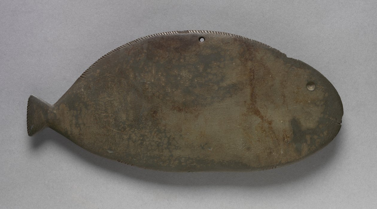Paletta hal formájában, Kr.e. 3500-2950 (graywacke) alkotó: Predynastic Period Egyptian