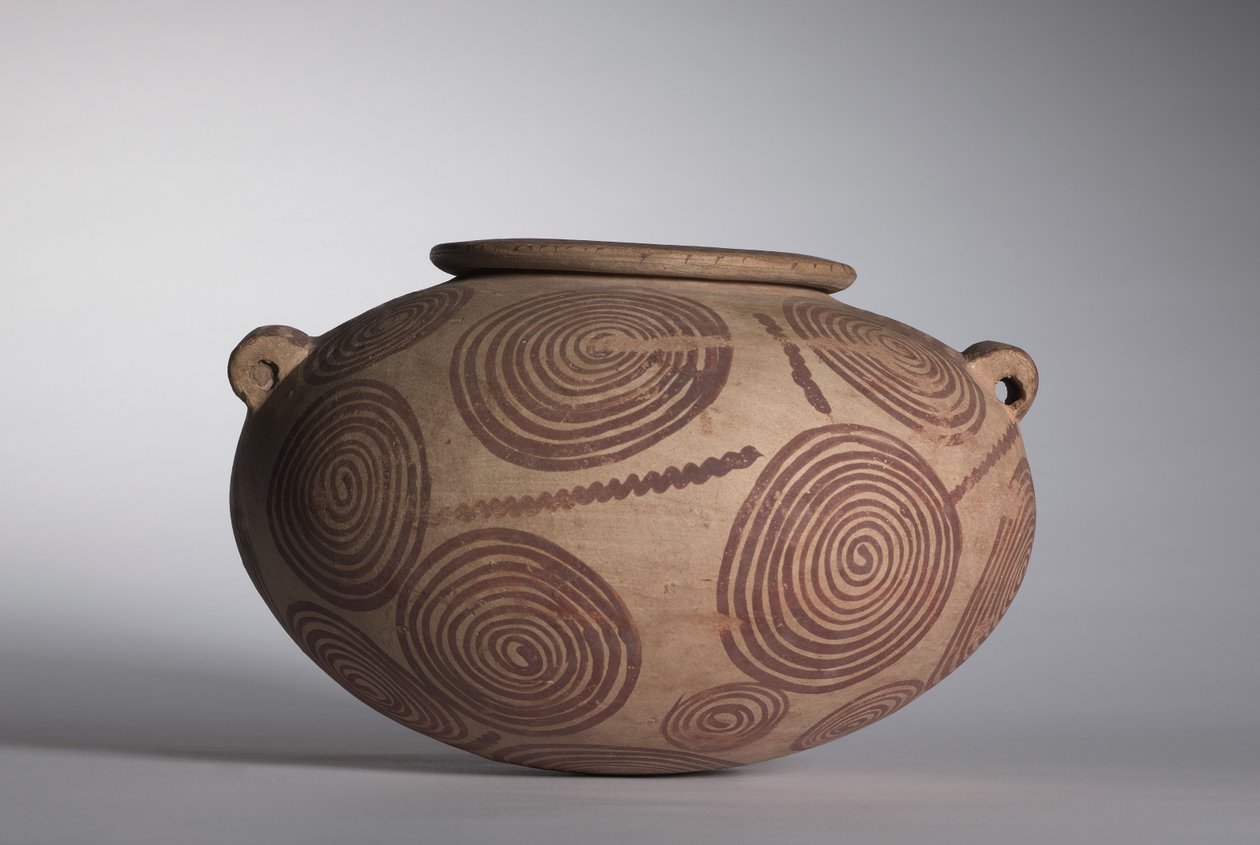 Guggolt korsó füles fogantyúkkal, ie 3400-3300 körül alkotó: Predynastic Period Egyptian
