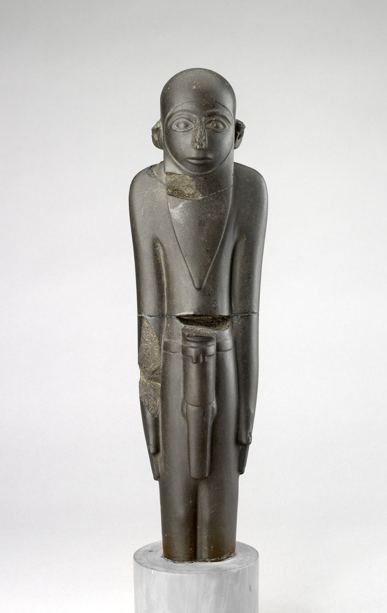 Szobor (MacGregor Man) (bazalt) alkotó: Predynastic Period Egyptian